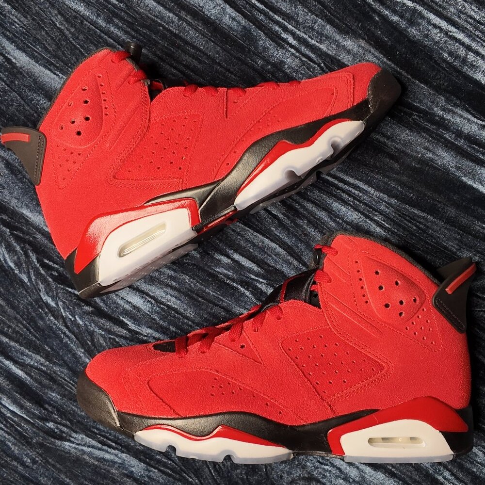 Air Jordan, Mens Size 8, Red/Black